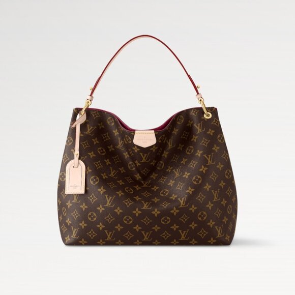 Louis Vuitton Monogram Graceful MM Peony Shoulder Bag - Picture 1 of 16